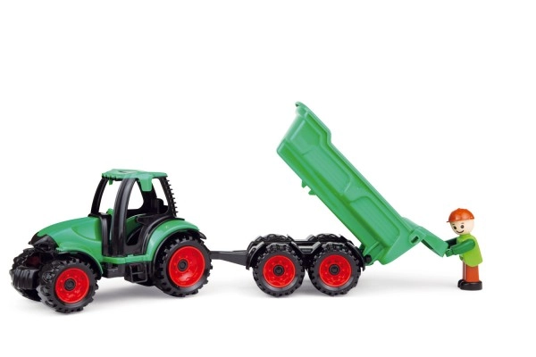 Tilting cab and active driver figure