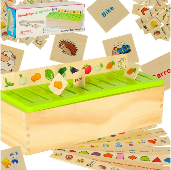 Giocattolo educativo in legno - puzzle logico