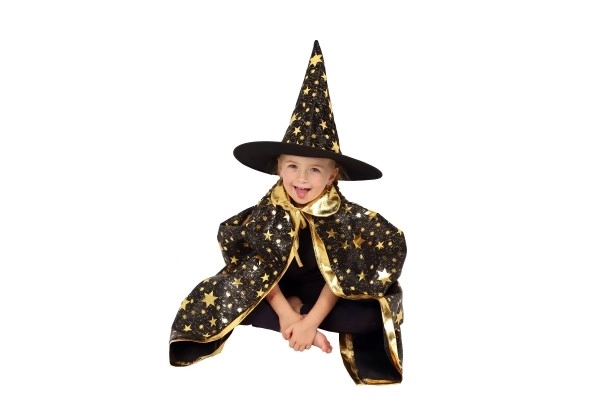 Witch Hat and Cloak for Children