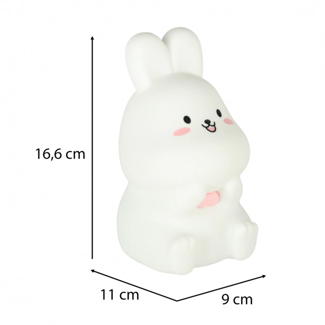 Children's Silicone LED Night Light Bunny Design