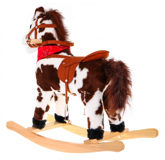 Rocking Horse with Interactive Effects for Kids