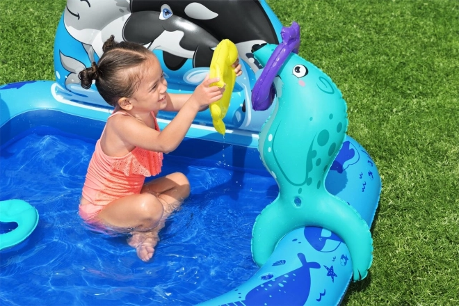 Inflatable Adventure Playground Pool Sea Expedition for Kids 2+