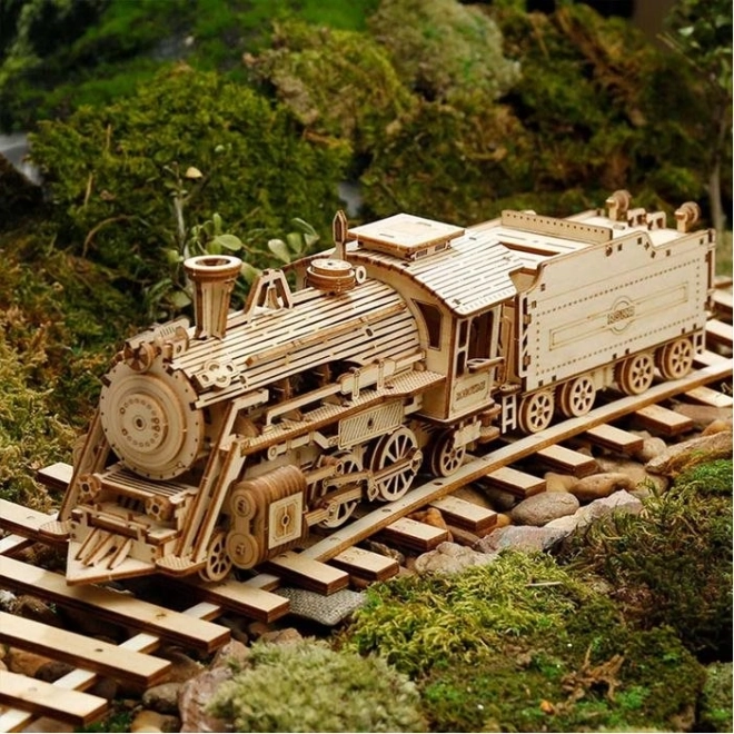Robotime Rokr 3D Holzpuzzle Prime Steam Express