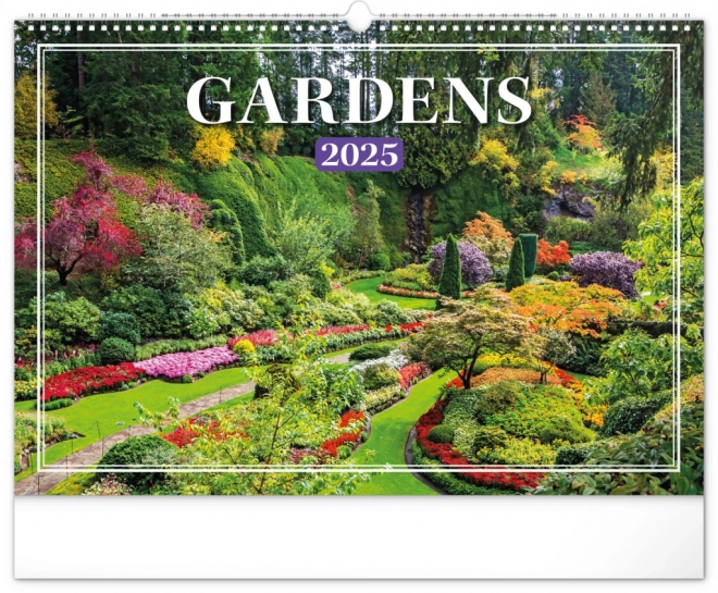 Garden Wall Calendar 2025