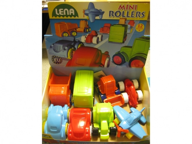 Assorted Mini Toy Vehicles for Toddlers