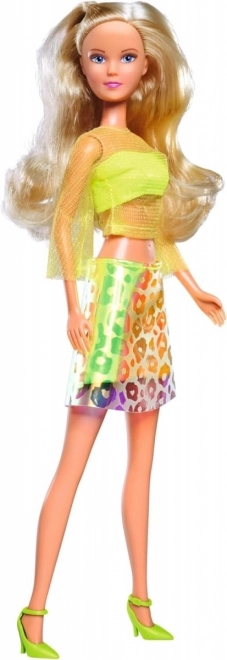 Vibrant neon outfit
