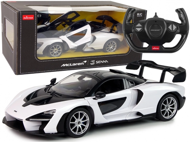 Auto R/C McLaren Senna Rastar 1:14 bílý s dálkovým ovládáním