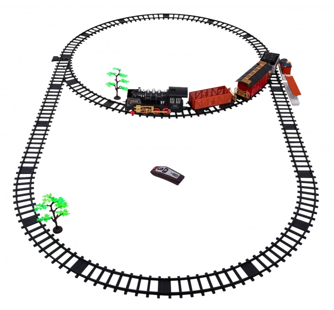 Remote Controlled Smoky Train Set for Kids