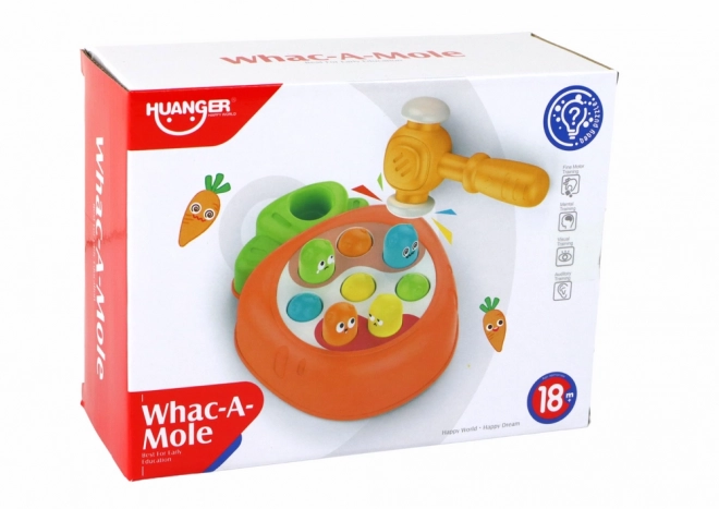 Interactive Whac-A-Mole Carrot Toy for Kids