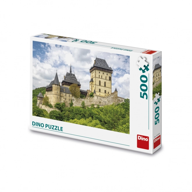 Dino Puzzle Karlštejn Castle Czech Republic 500 Pieces