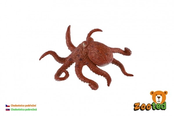 Coastal Octopus Toy 8cm in Bag