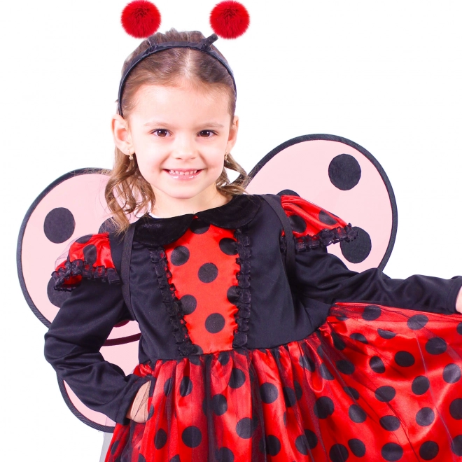 Ladybug Costume with Antennae for Girls