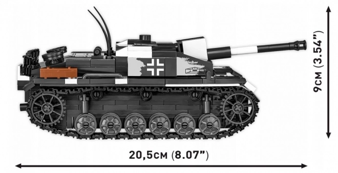 Stug III And Flammpanzer Building Blocks Set