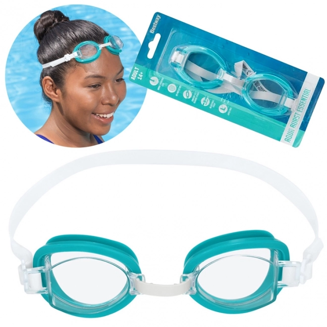 Bestway Swimming Goggles Aqua Burst Essential 14+ – green