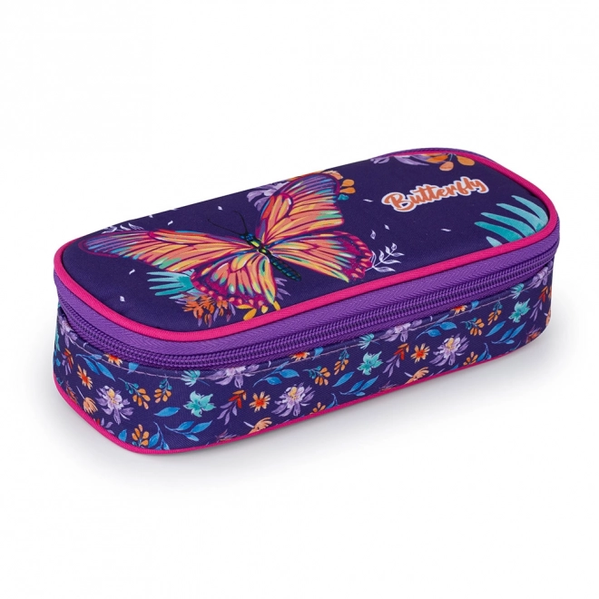 Butterfly Comfort School Pencil Case