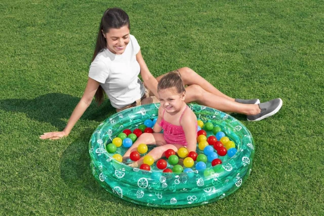 Inflatable Pool with Balls Set