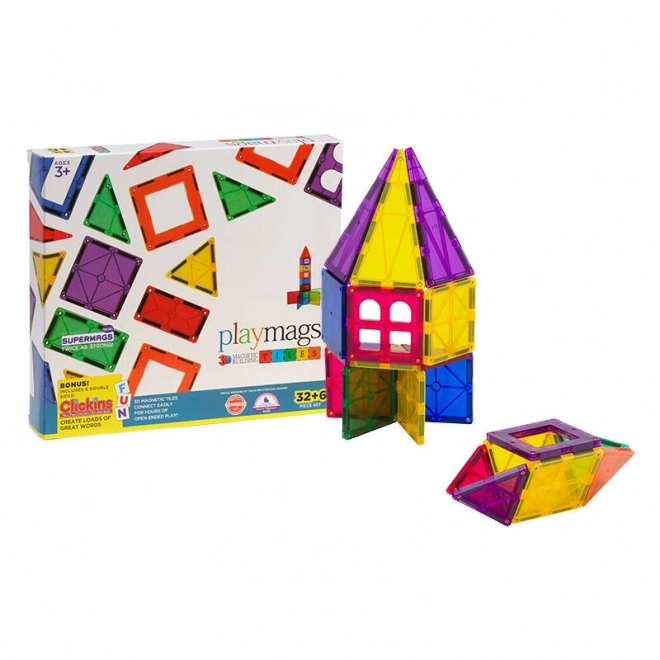 3D Magnetic Blocks Set by Playmags