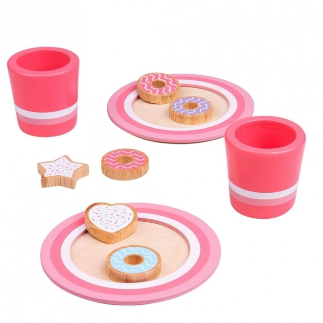 Bigjigs Toys Cookie and Milk Set