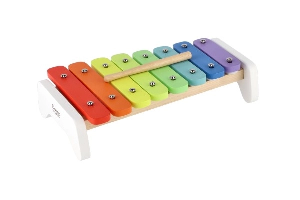 Colorful Wooden Xylophone with Mallet