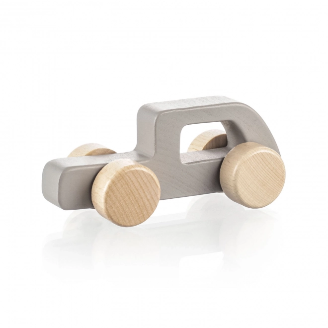 Wooden Sports Car - Grey