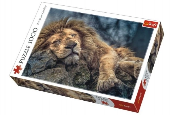 Sleeping Lion 1000 Piece Puzzle