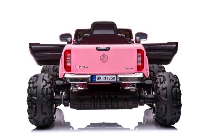 Electric Ride-On Car Mercedes 4x4 Pink