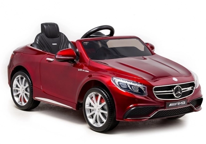 Electric Ride-On Car Red Mercedes S63