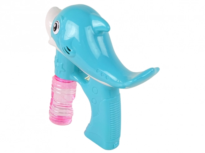 Blue Dolphin Bubble Machine