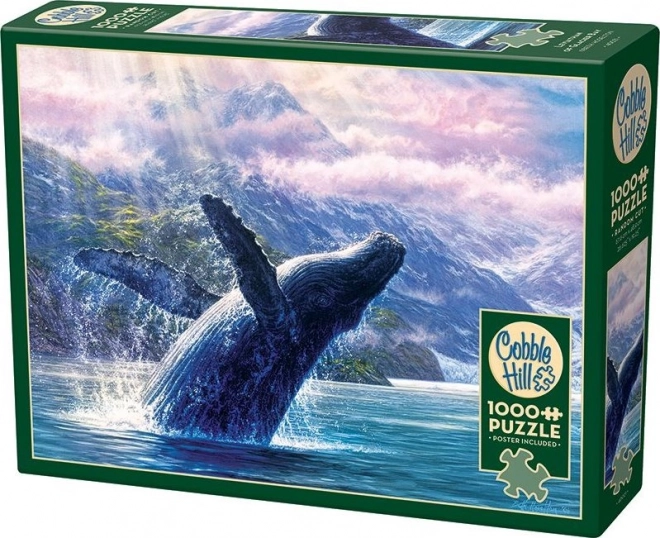 Puzzle Humpback from Glacier Bay 1000 Pieces