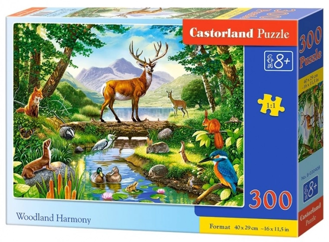 Woodland Harmony 300 Piece Puzzle