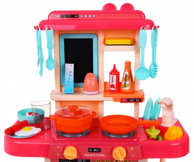 Pink Kitchen Playset with Accessories