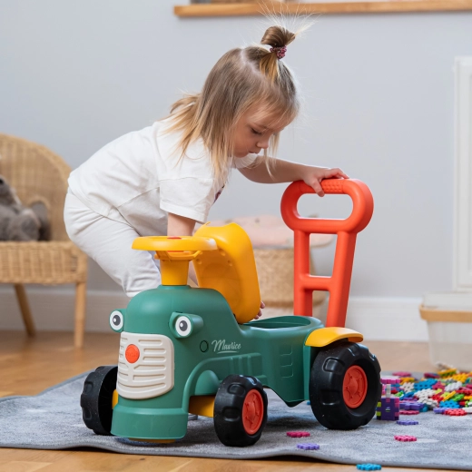 Opbergvak onder het zadel voor schatten