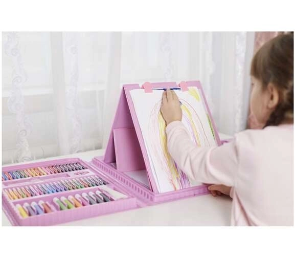 Deluxe Art Set with 208 Pieces in Carrying Case