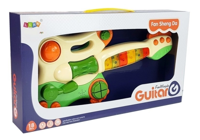 Interactive Children's Guitar Piano with Lights and Sound