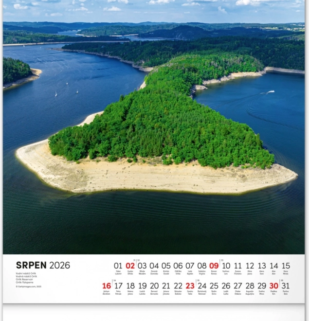 Calendario da parete Regno delle Acque 2026