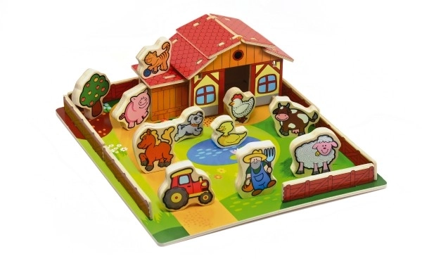 Wooden Farmhouse My First Animals