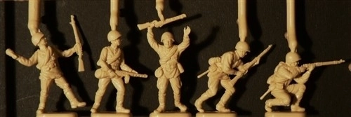 Russian Infantry Toy Soldiers Set