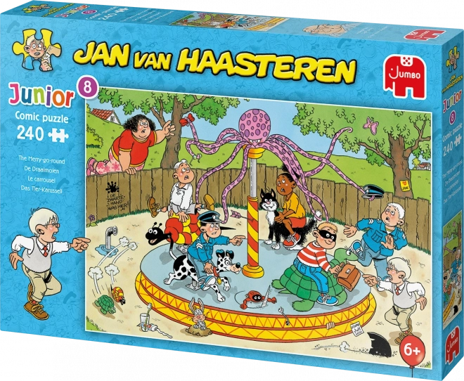 Jumbo Jan Van Haasteren Carousel Puzzle 240 Piece