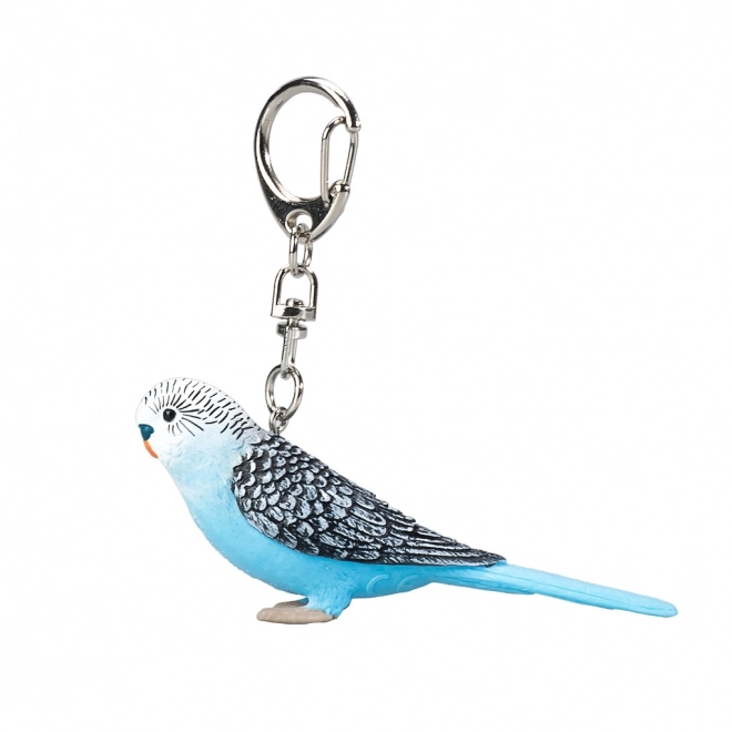 Mojo Keychain Blue Budgie