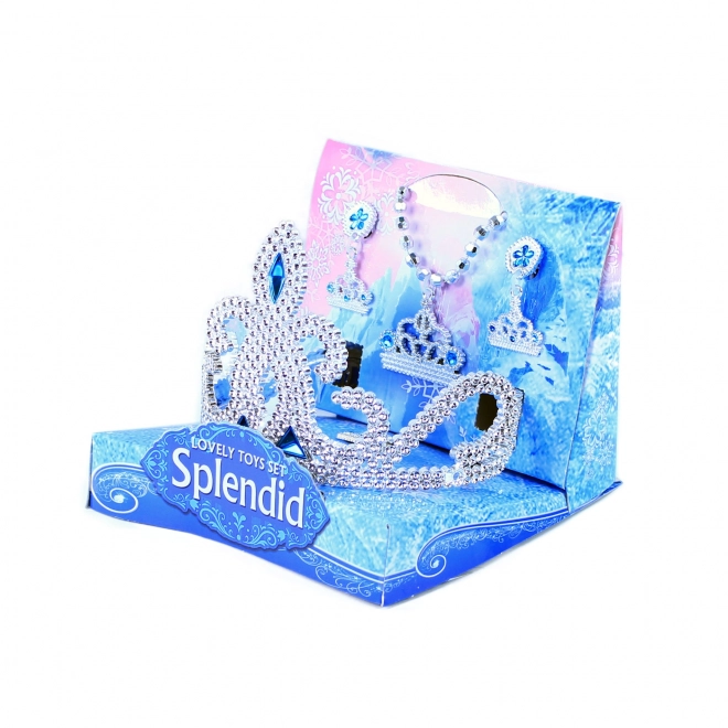 Girls Winter Kingdom Set with Crown