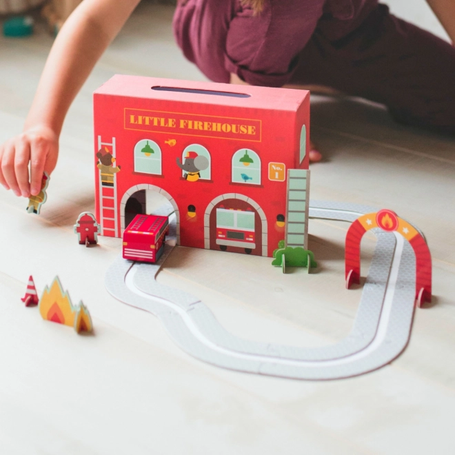 Fire Station Play Set by Petit Collage