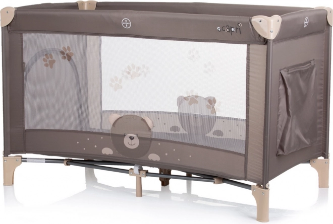 Travel Cot Capri Bear Beige