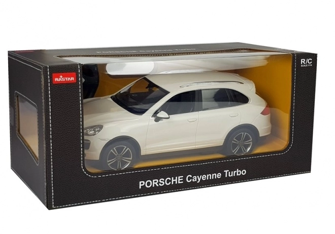 Remote Control Porsche Cayenne Turbo 1:14 White