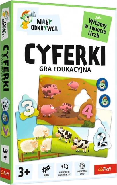 Cyferki játék Kis felfedező TREFL