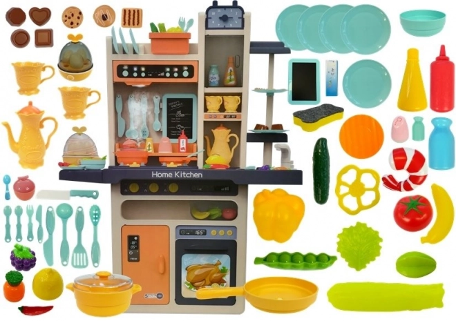 Orange Children's Kitchen Set