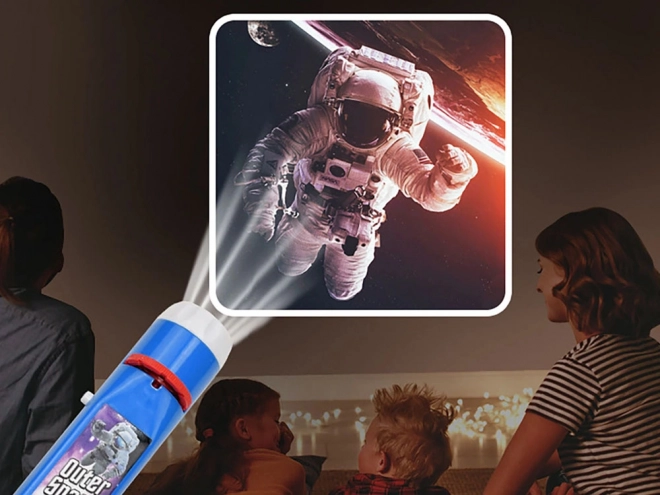 Space Adventure Slide Projector for Kids