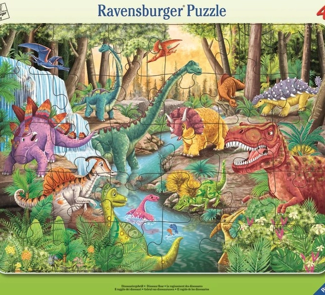 Ravensburger puzzle Dinosauři 30 dílků
