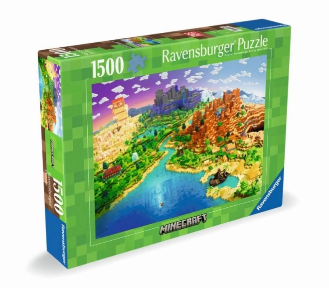 Minecraft World Puzzle 1500 Pieces