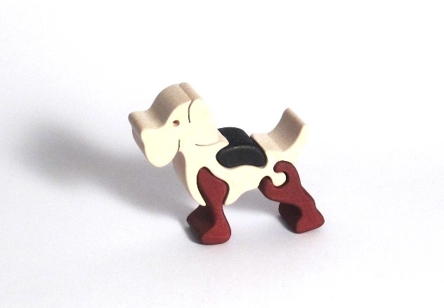 Wooden Insert Puzzle - Little Dog