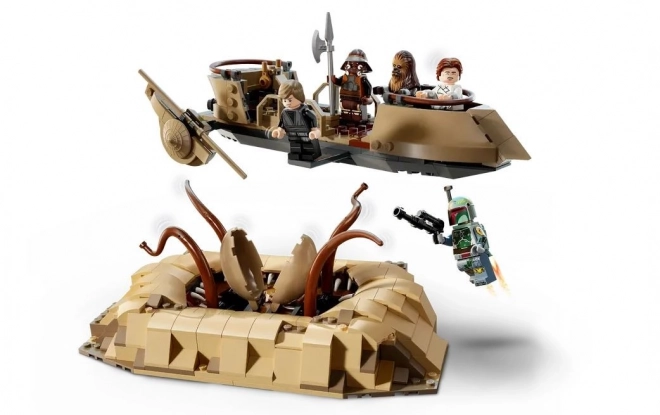 Desert Skiff and Sarlacc Pit LEGO Set